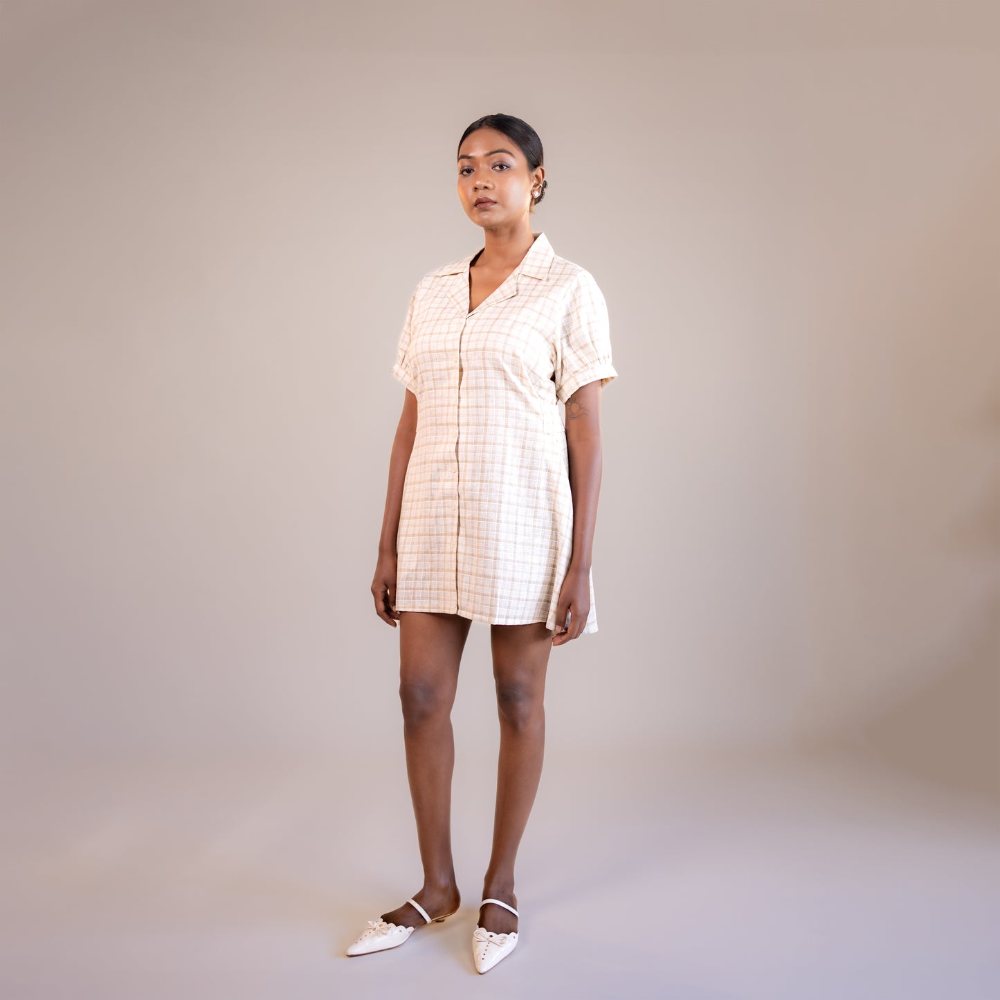 Mini Shirt  Dress