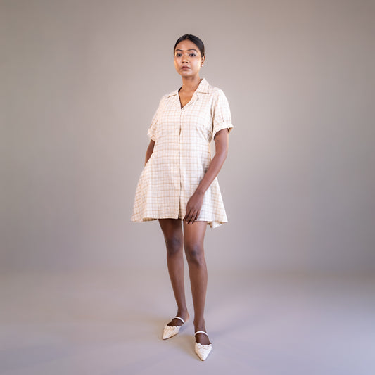 Mini Shirt  Dress
