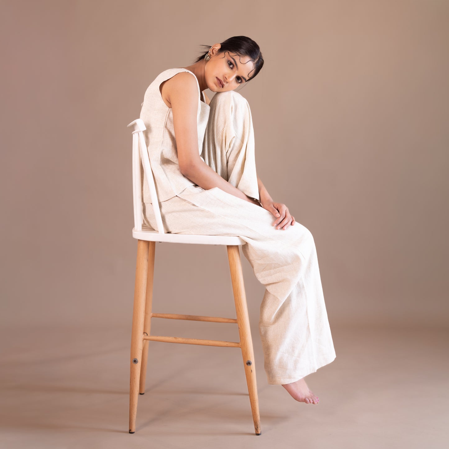 Linen Loose Fit  Trousers