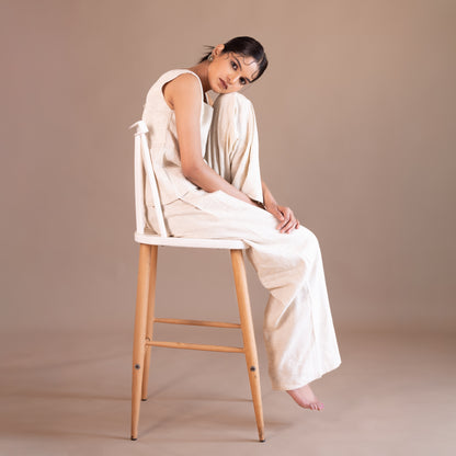 Linen Loose Fit  Trousers