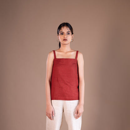 Red Camisole Top