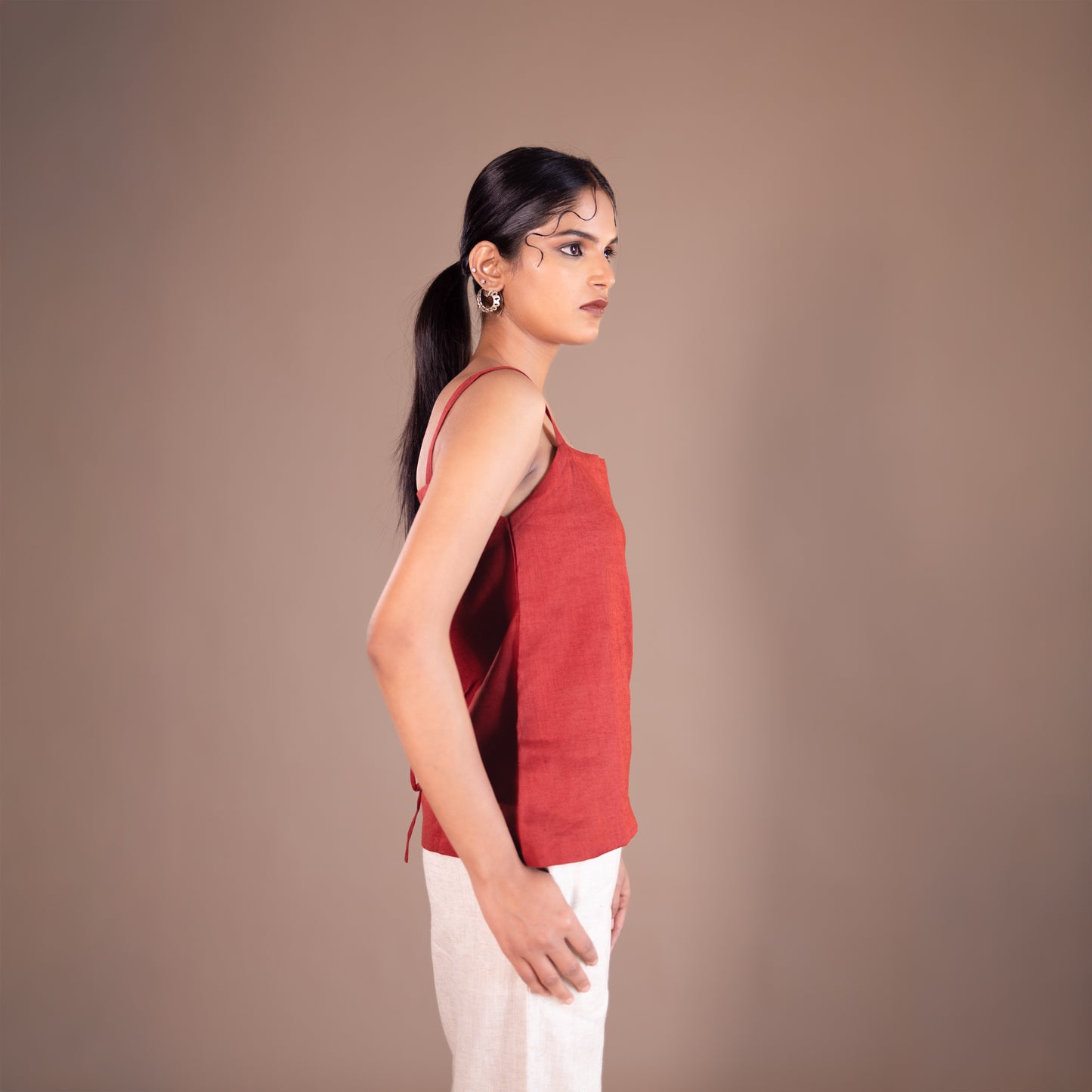 Red Camisole Top